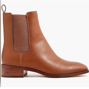 JCrew leather chelsea boots